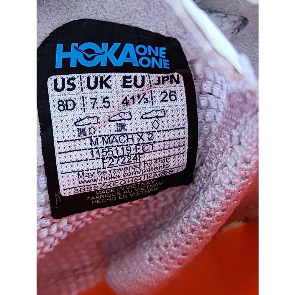 HOKA MACH X 2 - Mens Sneakers - SIZE 8D